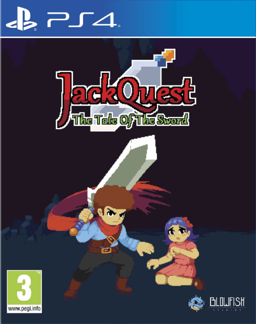 JackQuest Tale of the Sword box art for Playstation 4